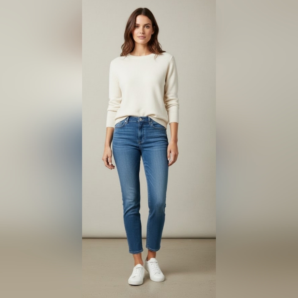 🔥NEW! Paige Crop jeans sz 31 NWOT